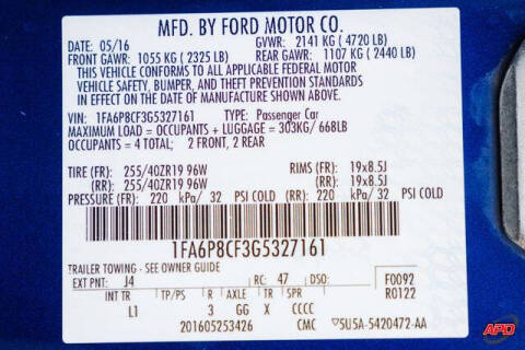 2016 Ford Mustang GT Premium