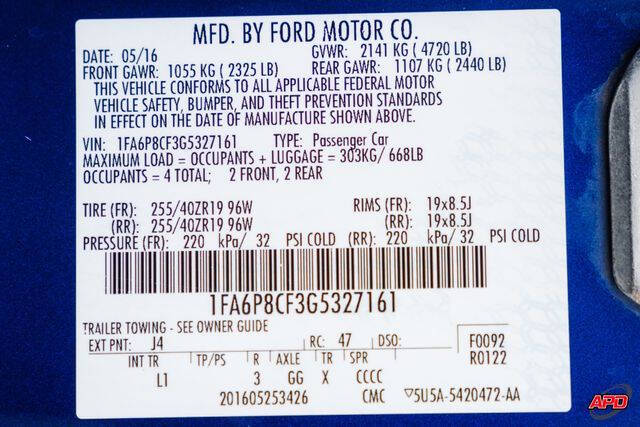 2016 Ford Mustang GT Premium