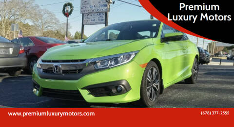 2016 Honda Civic for sale at Premium Luxury Motors in Grayson GA