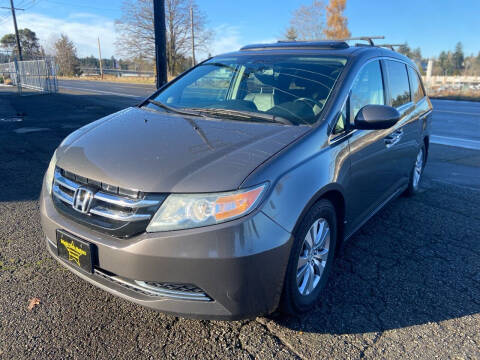 2014 Honda Odyssey for sale at Bright Star Motors in Tacoma WA