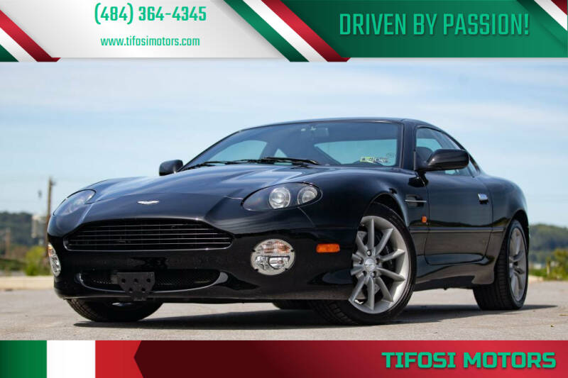 2001 Aston Martin DB7 for sale at Tifosi Motors in Downingtown PA