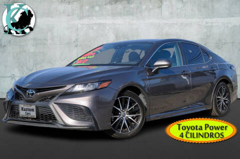 2021 Toyota Camry for sale at Kustom Carz in Pacoima CA