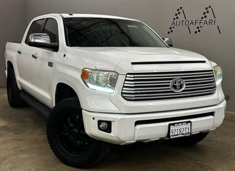 2014 Toyota Tundra for sale at AutoAffari LLC in Sacramento CA