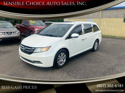 2015 Honda Odyssey for sale at Sensible Choice Auto Sales, Inc. in Longwood FL