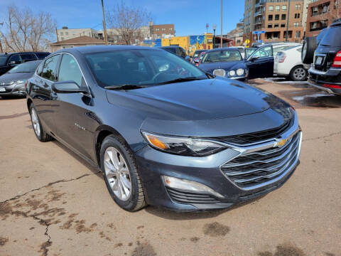 2020 Chevrolet Malibu for sale at BERKENKOTTER MOTORS in Brighton CO