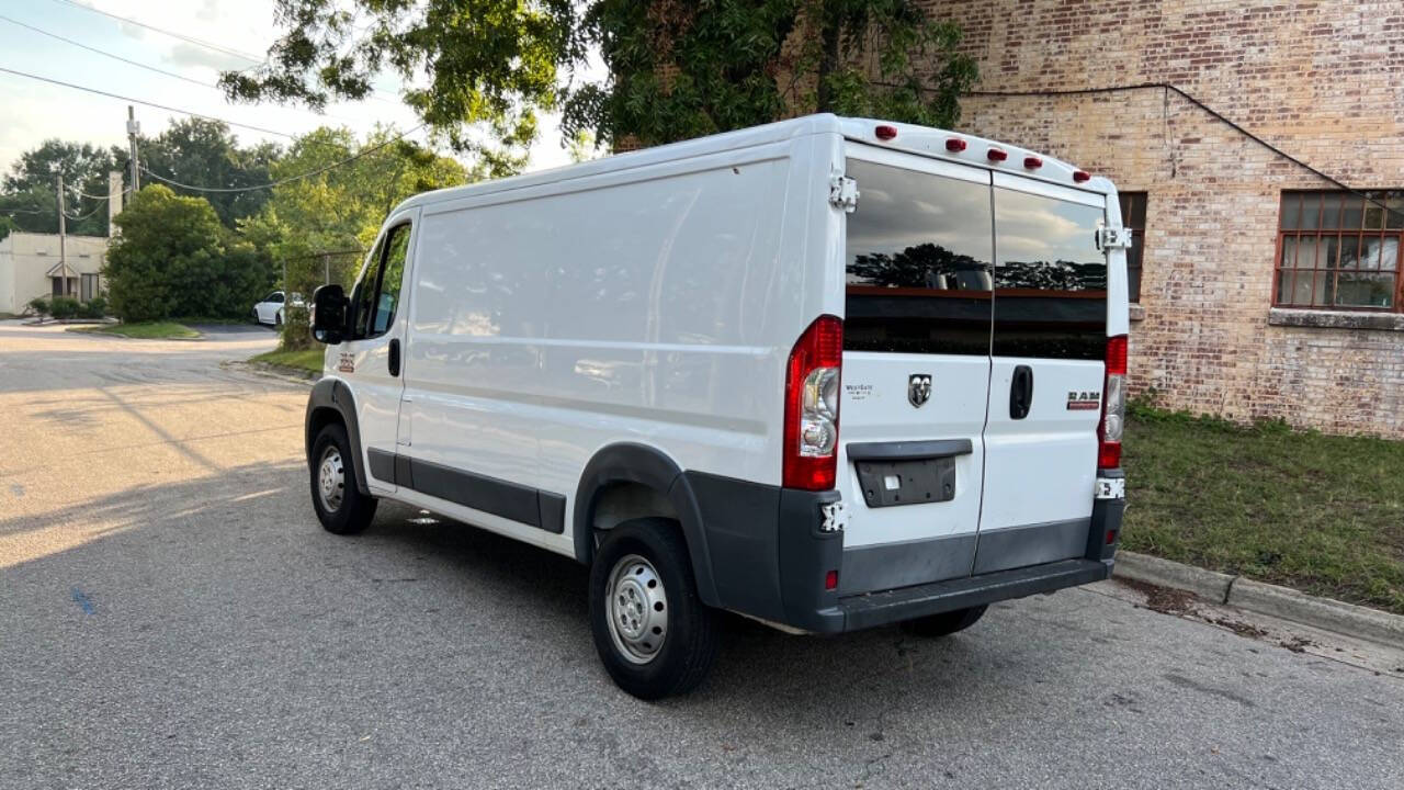 2017 Ram ProMaster for sale at East Auto Sales LLC in Raleigh, NC