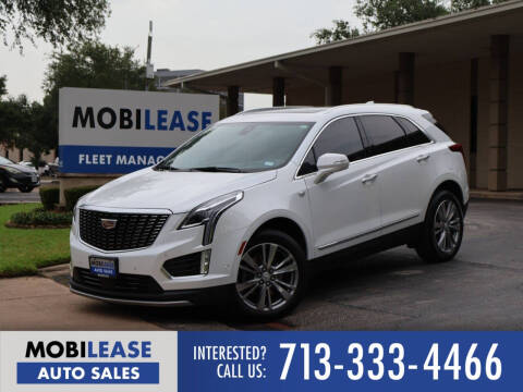 2024 Cadillac XT5 for sale at MOBILEASE AUTO SALES in Houston TX