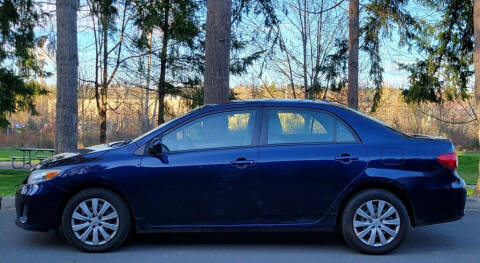 2012 Toyota Corolla for sale at CLEAR CHOICE AUTOMOTIVE in Milwaukie OR