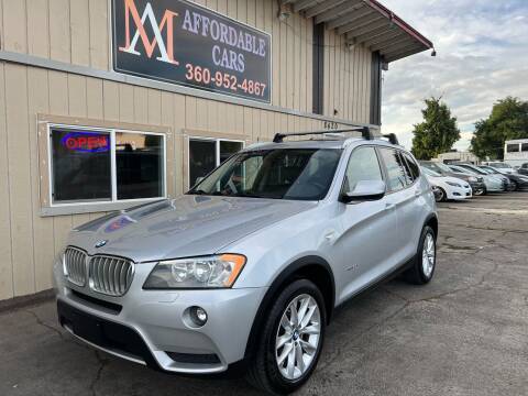 2014 BMW X3 for sale at M & A Affordable Cars in Vancouver WA