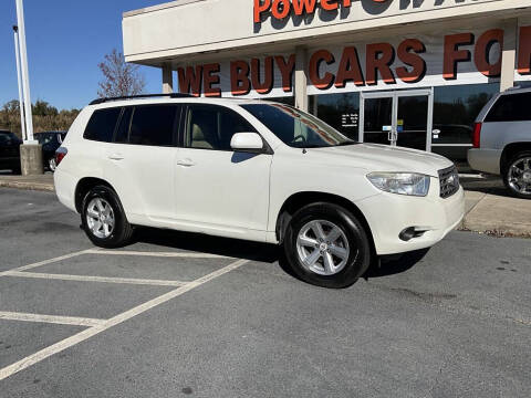 2010 Toyota Highlander for sale at Power On Auto LLC in Monroe NC