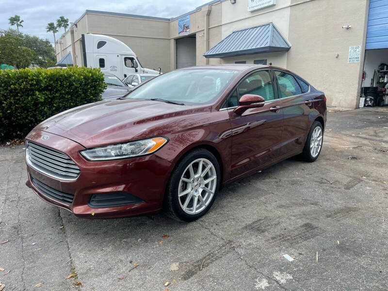 2016 Ford Fusion for sale at MIAMI AUTOWISE, LLC. in Miami FL