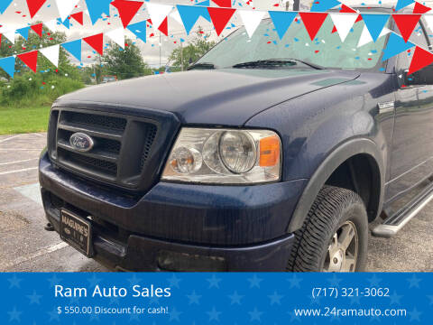 2004 Ford F-150 for sale at Ram Auto Sales in Gettysburg PA