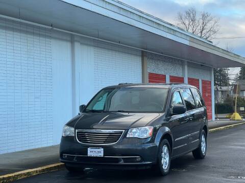 2012 Chrysler Town and Country for sale at Skyline Motors Auto Sales in Tacoma WA