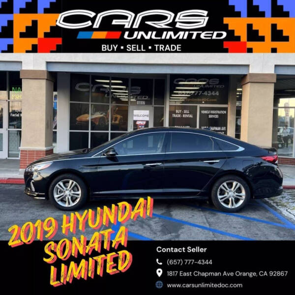 2019 Hyundai Sonata for sale at Cars Unlimited OC in Orange CA