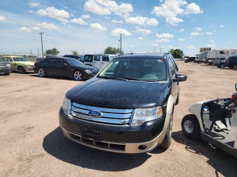 2008 Ford Taurus X for sale at PYRAMID MOTORS - Fountain Lot in Fountain CO