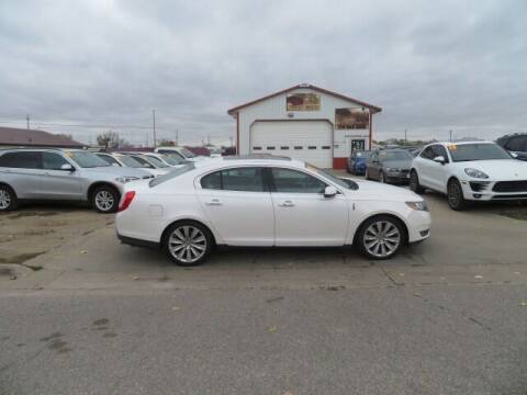 2013 Lincoln MKS for sale at Jefferson St Motors in Waterloo IA