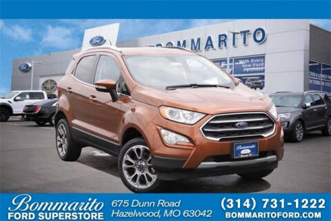 2020 Ford EcoSport for sale at NICK FARACE AT BOMMARITO FORD in Hazelwood MO