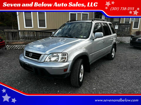 2001 Honda CR-V for sale at Seven and Below Auto Sales, LLC in Rockville MD