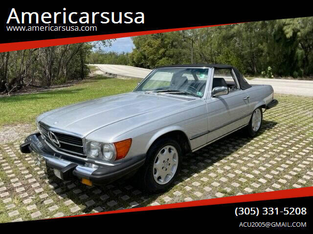 1984 Mercedes-Benz 380-Class for sale at Americarsusa in Hollywood FL
