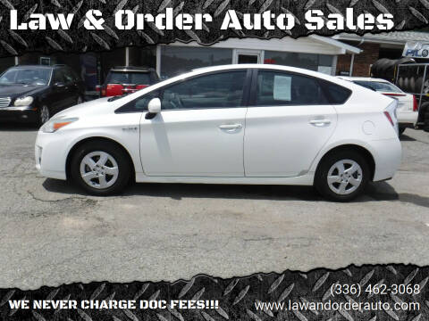 2011 Toyota Prius for sale at Law & Order Auto Sales in Pilot Mountain NC