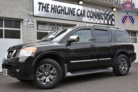 2015 Nissan Armada for sale at The Highline Car Connection in Waterbury CT