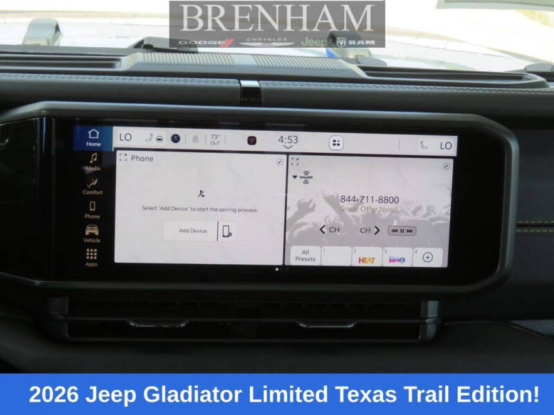 2026 Jeep Gladiator Texas Trail