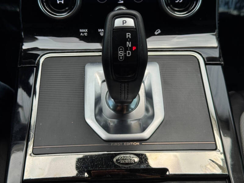 2020 Land Rover Range Rover Evoque First Edition