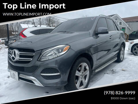 2018 Mercedes-Benz GLE for sale at Top Line Import in Haverhill MA