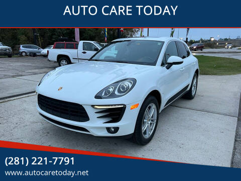 2016 Porsche Macan for sale at AUTO CARE TODAY in Spring TX