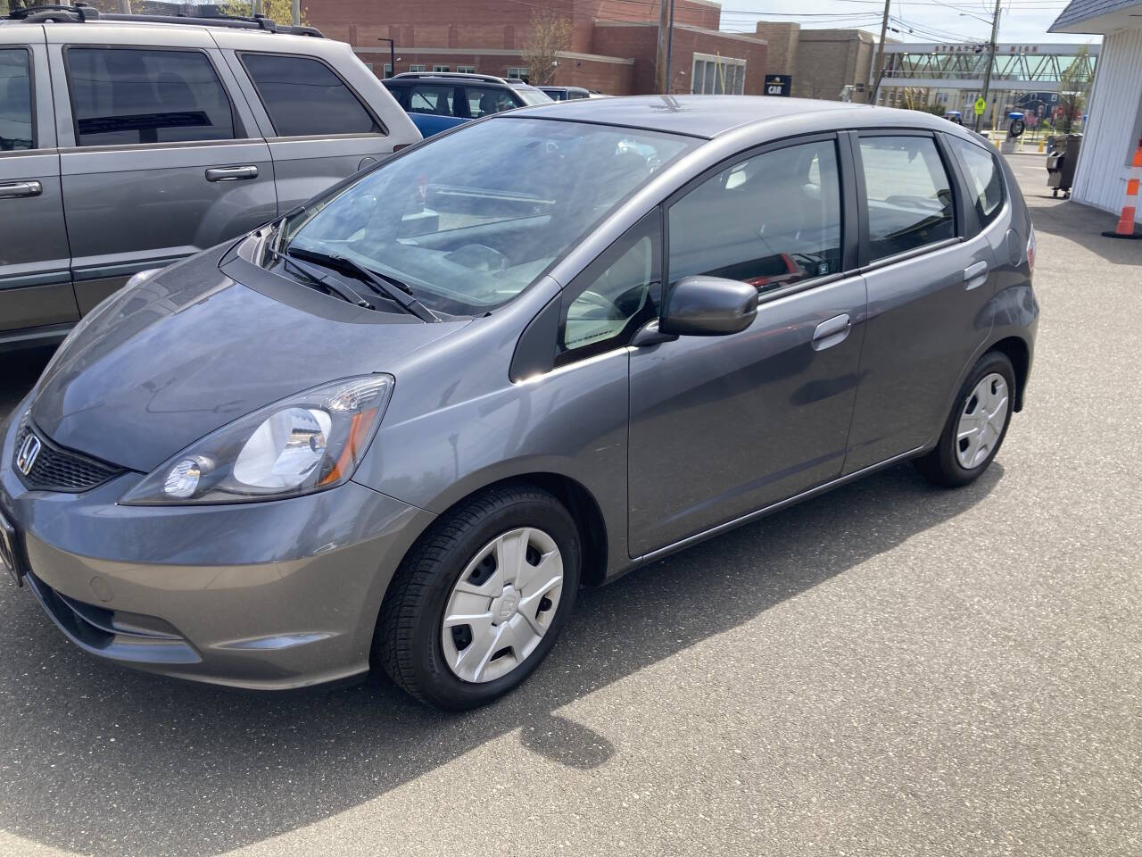 Silver 2012 Honda Fit Base Base 4dr Hatchback 5A 1