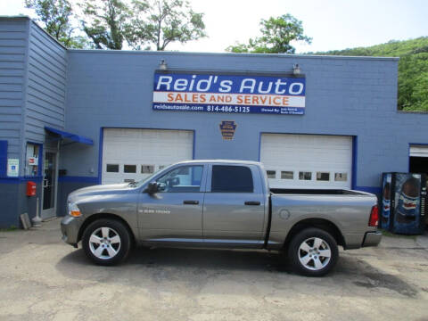 2012 RAM Ram Pickup 1500 for sale at Reid's Auto Sales & Service in Emporium PA