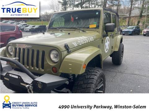 2013 Jeep Wrangler Unlimited for sale at Summit Credit Union Auto Buying Service in Winston Salem NC