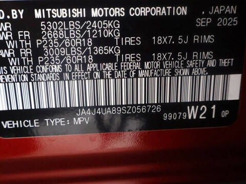 2025 Mitsubishi Outlander ES