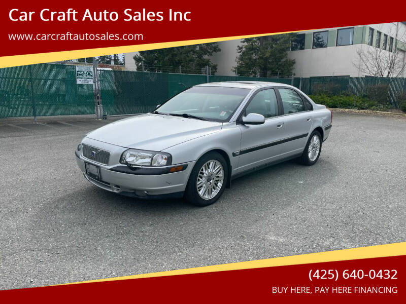 2000 Volvo S80 for sale at Car Craft Auto Sales Inc in Lynnwood WA