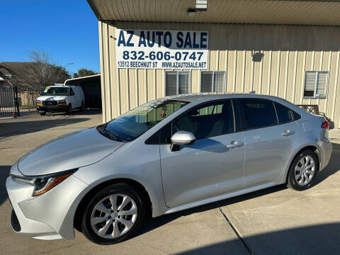2020 Toyota Corolla for sale at AZ Auto Sale in Houston TX