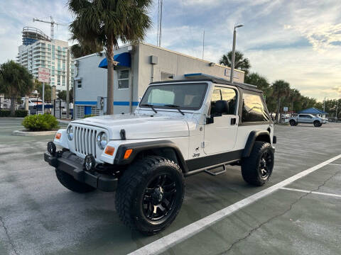 2006 Jeep Wrangler for sale at Florida Cool Cars in Fort Lauderdale FL