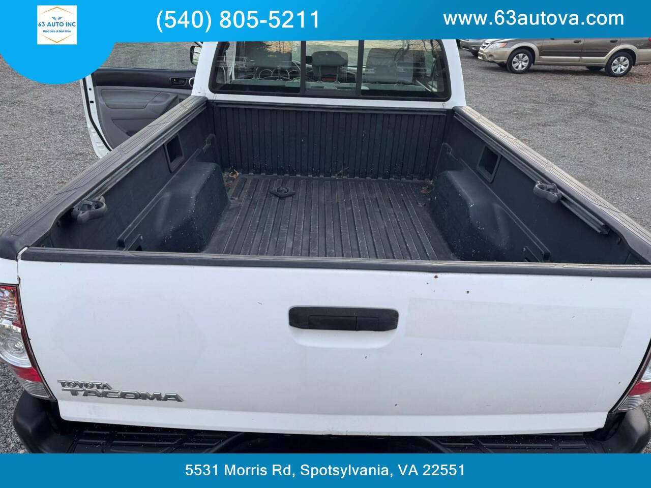 2010 Toyota Tacoma for sale at 63 Auto Inc in Spotsylvania, VA