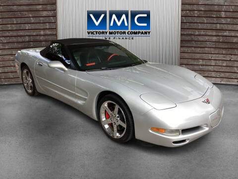 2002 Chevrolet Corvette for sale at Victory Motor Company in Conroe TX