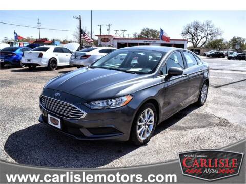 2017 Ford Fusion for sale at Carlisle Motors in Lubbock TX