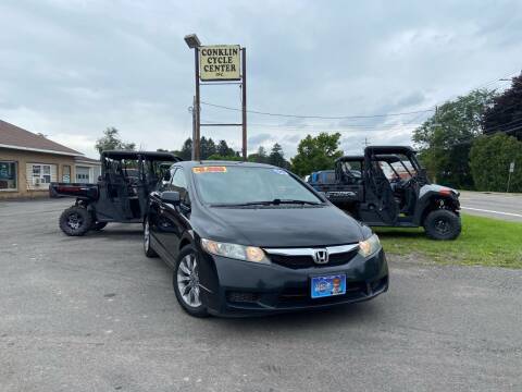 2009 Honda Civic for sale at Conklin Cycle Center in Binghamton NY