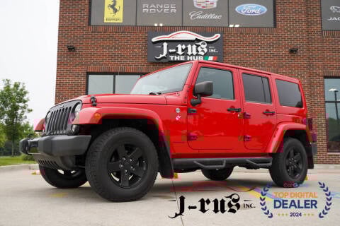 2015 Jeep Wrangler Unlimited for sale at J-Rus Inc. in Shelby Township MI