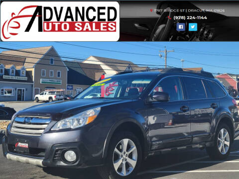 2013 Subaru Outback for sale at Advanced Auto Sales in Dracut MA