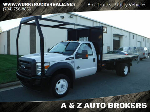2013 Ford F-450 Super Duty for sale at A & Z AUTO BROKERS in Charlotte NC