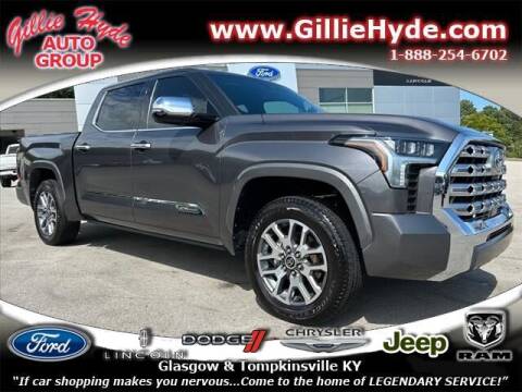 2022 Toyota Tundra for sale at Gillie Hyde Auto Group in Glasgow KY