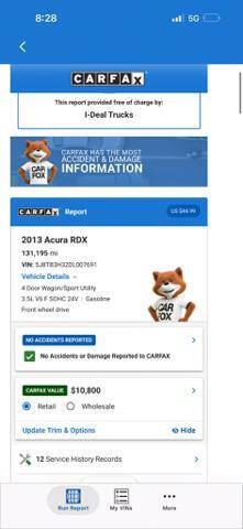 2013 Acura RDX