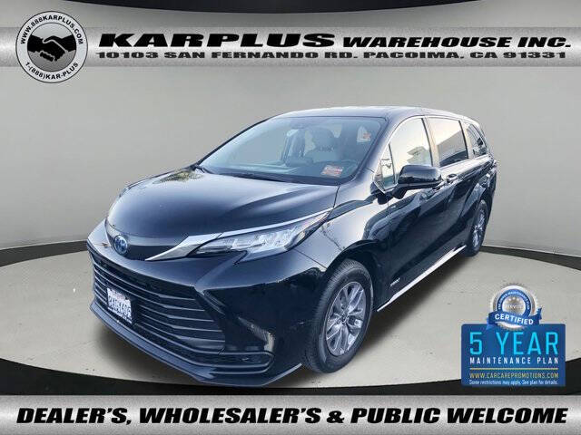 2021 Toyota Sienna for sale at Karplus Warehouse in Pacoima CA