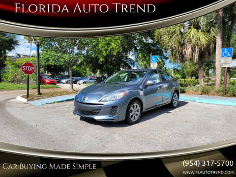 2013 Mazda MAZDA3 for sale at Florida Auto Trend in Plantation FL