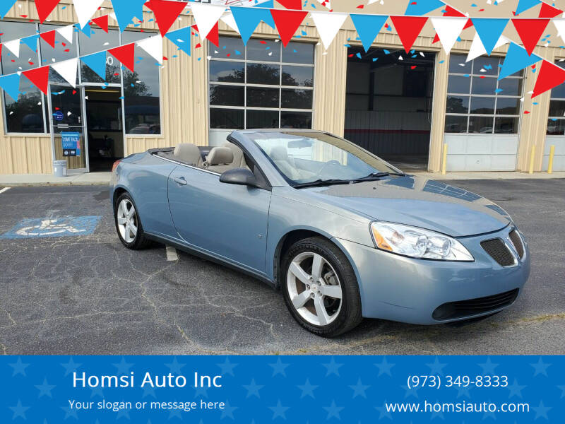 2007 Pontiac G6 for sale at Homsi Auto Inc in Kannapolis NC