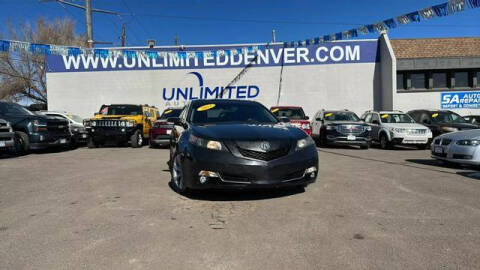 2012 Acura TL for sale at Unlimited Auto Sales in Denver CO