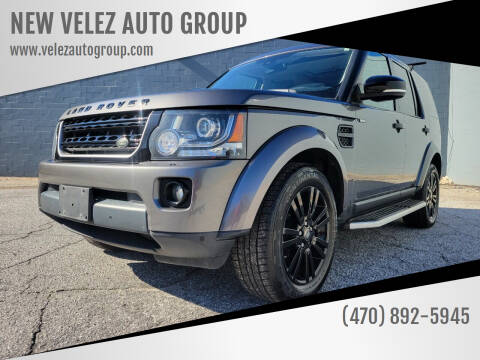 2016 Land Rover LR4 for sale at NEW VELEZ AUTO GROUP in Gainesville GA